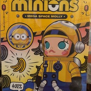 400% Mega Space Molly Minions - Yellow and Blue